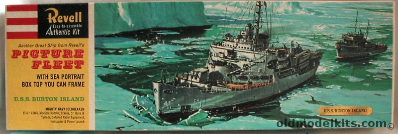 Revell 1/292 USS Burton Island Icebreaker - Picture Fleet Issue, H379-169 plastic model kit
